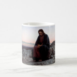 Mug Le Christ dans le désert, Ivan Kramskoi