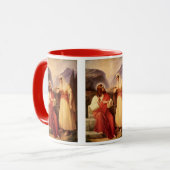 Mug Le Christ et la Samaritaine par Christian Schleisn (Devant gauche)