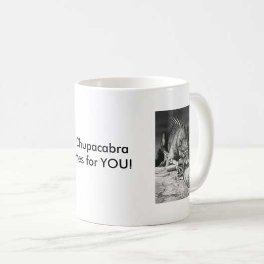 Mug Le Chupacabra, Chupacabra, Chupacabra d'EL vient (Devant droit)
