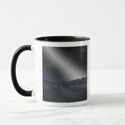 Mug Le ciel nocturne d'une hypothétique planète alien (Gauche)
