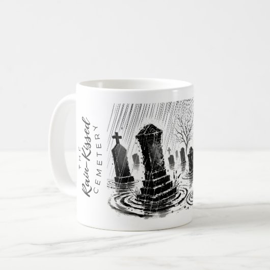 Mug Le cimetière baisé par la pluie (Devant gauche)