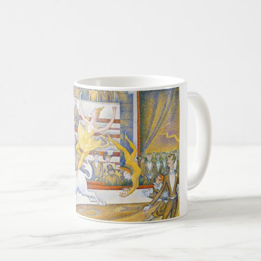 Mug Le Cirque, Seurat (Devant droit)