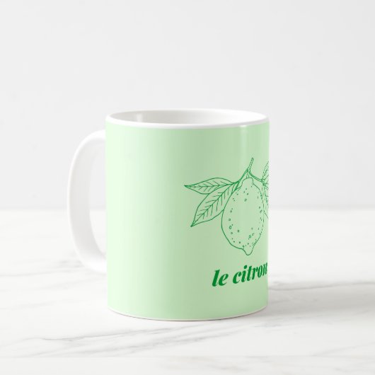 Mug Le citron (Devant gauche)