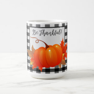 Mug Le Citrouille de Thanksgiving Buffalo a jeté de la