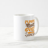 Mug Le citrouille Spice Rend Tout Agréable (Devant droit)