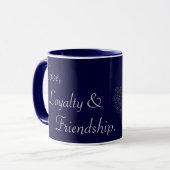 Mug Le Claddagh (Argent) (Devant gauche)