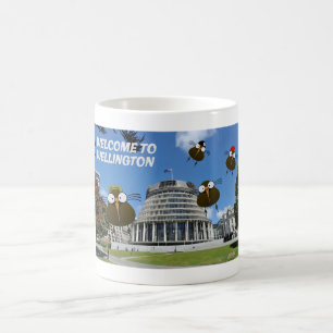 Mug Le clan Apteryx vous souhaite la bienvenue à Welli
