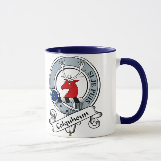 Mug Le clan de Colquhoun Badge (Droite)