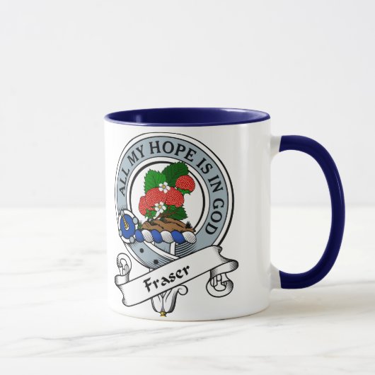 Mug Le clan de Fraser Badge (Droite)