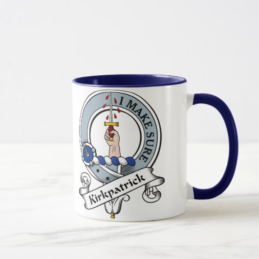 Mug Le clan de Kirkpatrick Badge (Droite)