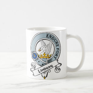Mug Le clan de Lindsay Badge
