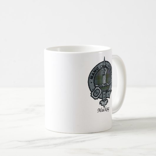 Mug Le clan de Mackay Crest (Devant droit)