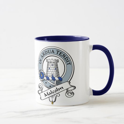 Mug Le clan de Malcolm Badge (MacCullum) (Droite)