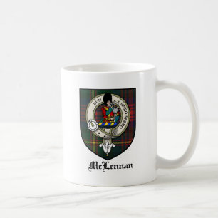 Mug Le clan de McLennan Crest le tartan d'insigne
