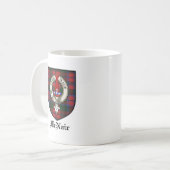Mug Le clan de McNair Crest le tartan d'insigne (Devant gauche)