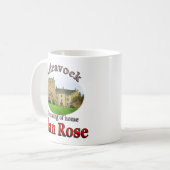 Mug Le clan s'est levé rêvant du château à la maison (Devant gauche)