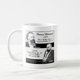 Mug Le Clarinetiste Mühlfeld a inspiré Brahms