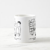 Mug Le client bancaire demande au distributeur de bill (Centre)