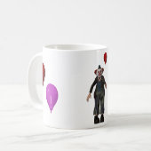 Mug Le clown et son ballon (Devant gauche)
