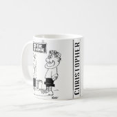 Mug Le clown va briller une chaussure. Drôle (Devant gauche)