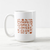 Mug Le Club Citrouille des amateurs d'épices (Gauche)