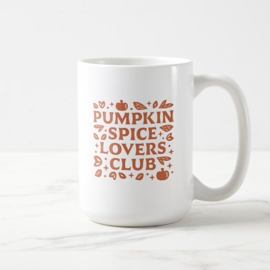 Mug Le Club Citrouille des amateurs d'épices (Droite)