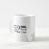Mug Le club de 52 livres (Devant gauche)