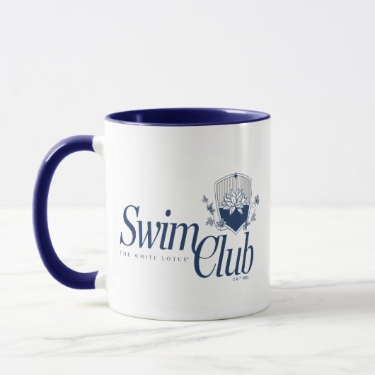 Mug Le Club de natation White Lotus (Gauche)