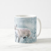 Mug Le club Fox dans la neige (Devant droit)