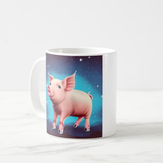 Mug Le cochon (Devant gauche)