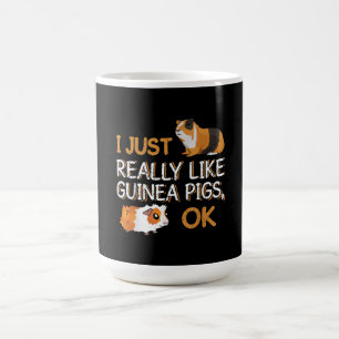 Mug Le Cochon De Guinée J'Aime Vraiment Les Cochons D