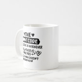 Mug "Le code de la tante" (Devant gauche)