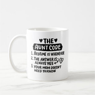 Mug "Le code de la tante"
