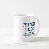 Mug Le Code D'Exécution Est Mon Cardio (Devant droit)