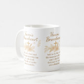 Mug Le coeur bravé du ciel (Devant gauche)