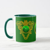 MUG LE COEUR CELTIQUE DE SAINT PATRICK (Gauche)