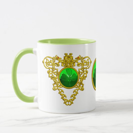 MUG LE COEUR CELTIQUE DE SAINT PATRICK (Gauche)