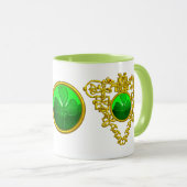 MUG LE COEUR CELTIQUE DE SAINT PATRICK (Devant droit)