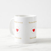 Mug Le coeur connaît la vérité (Devant gauche)