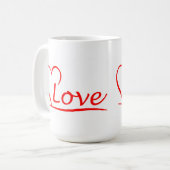 Mug Le Coeur de l'amour (Devant gauche)