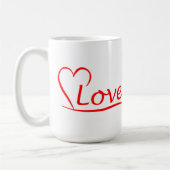Mug Le Coeur de l'amour (Gauche)