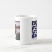 Mug Le coeur de passion de Barack Obama (Centre)