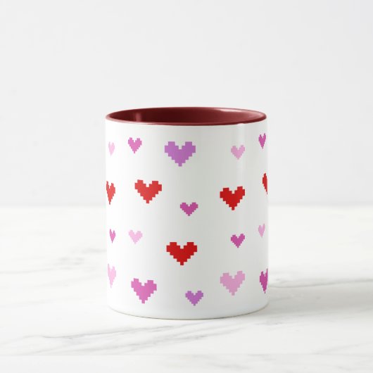 Mug Le Coeur de Pixel (Centre)