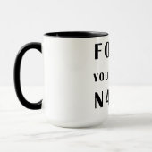 Mug Le coeur du doigt (Gauche)