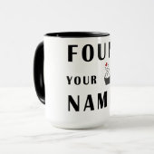 Mug Le coeur du doigt (Devant gauche)