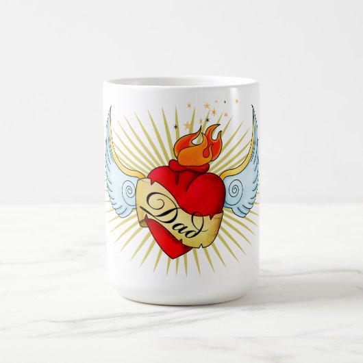Mug Le coeur du papa (Centre)