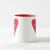 Mug Le coeur d'une grand-mère (Centre)