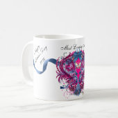 Mug Le coeur d'une mère (Devant gauche)