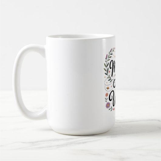 Mug Le cœur d'une mère contient l'univers (Gauche)