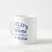 Mug Le coiffeur le plus impressionnant du monde (Devant gauche)